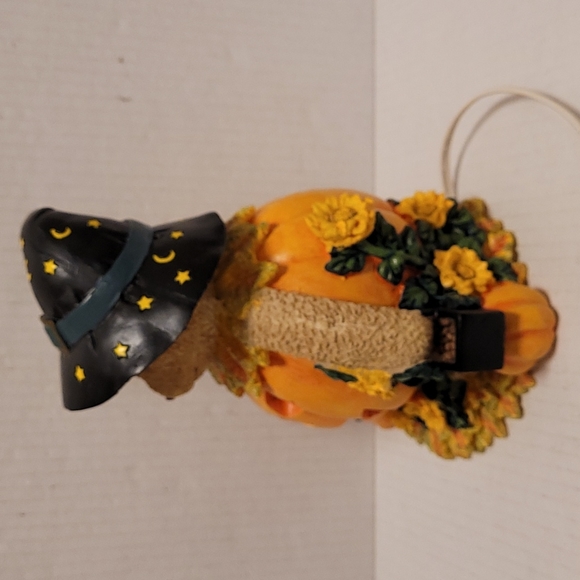 Adorable Lighted Teddy Bear with Pumpkins - Picture 11 of 16